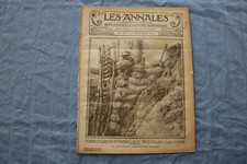 1918 SEPTEMBER 1 LES ANNALES MAGAZINE - UN CHEF-D'OEUVRE - FRENCH - NP 8650 picture