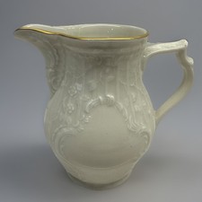 Rosenthal Classic Germany Embossed Sanssouci Ivory 6 ounce Creamer Gold Trim picture