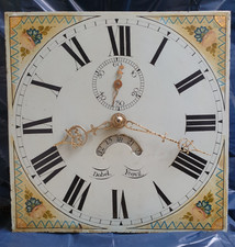 A Very Good Longcase Dial & Movement - Dobel of Yeovil - Original & Complete. picture