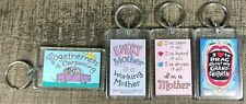 Russ Berrie Keychain Mother Grandmother Family picture