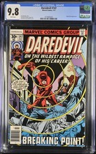 DAREDEVIL #147 CGC 9.8 WHITE PAGES MARVEL 1977 PURPLE MAN LOW POP picture