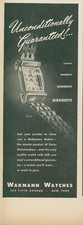 1947 Wakmann Watches You'll Want Or Want To Give Vtg Print Ad L31 picture