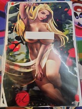Patriotika: Gods & Shadows Fruits of the Goddess risque cover #37/50 signed COA picture