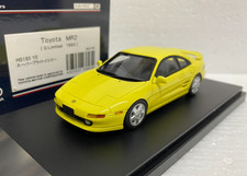 po Hi Story HS185YE Toyota MR2 G Limited SW20 1993 Yellow 1:43 scale model car picture