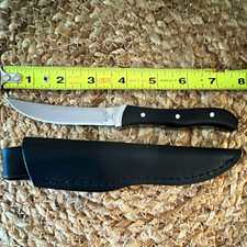 Buck 107 Scout USA Black Micarta Leather Sheath picture