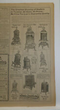 1907 House Coal and Wood Heaters, Original Newspaper Ad picture