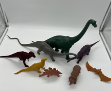 Lot of 8 Vintage 70's Invicta Plastic Dinosaurs British Museum Natural History picture