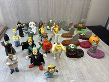 Vintage Simpsons 2001 BURGER KING Halloween SIMPSONS SPOOKY LIGHTS Lot 26 Items picture