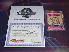 Topps Garbage Pail Kids Flashback Vault Proof 1/1 check last pic 🔥 picture