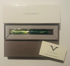 Visconti Opera Demo CarouselMintGreenBroad Nib Fountain Pen w/ Box & Papers picture