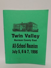 Vintage Twin Valley  Norman County East All School Reunion Publication Minnesota picture