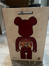 Medicom Toy BE@RBRICK La Maison du Chocolat Burgundy 100% 400% 2pc Set picture