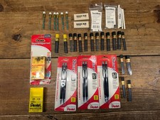 Pentel Engineering Drafting Lot Vintage (6) New Pencils 04490 Lead Erasers Etc picture