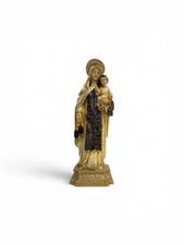 Our Lady Mary Star of the Sea Hand Painted 10.5 Inch Statue Colombia picture