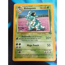 Nidoqueen Rare 23/64 Jungle WOTC Pokemon Card Non Holo picture