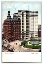c1905s Bird's Eye View Of Bowling Green New York City New York Unposted Postcard picture