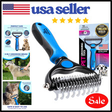 Pat Your Pet Deshedding Dog Brush For Shedding Cat Brushes For Indoor Cats NEW picture