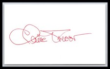 Claire Trevor - Actress - 3x5 Card - Signed | Autograph picture
