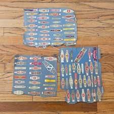 80+ RARE VINTAGE AND ANTIQUE CIGAR BANDS LABELS, MOUNTED ON CONSTRUCTION PAPER picture