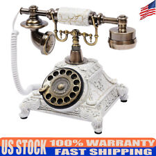 Antique European Style Vintage Old Fashioned Rotary Dial Phone Handset Telephone picture