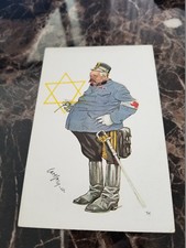 1938 Germany Mint Postcard Eternal Jew Museum Exhibit Army Veteran Judaica picture