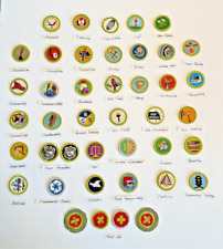 BSA Merit Badges lot of 42 - Vintage New/Unused (see description) picture