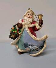Bradford Editions Thomas Kinkade Old World Santa Ornament picture
