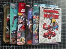 Mixed Lot Of 6 Marvel Deadpool Tpb's New Unread picture