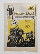 YELLOW DOG #3 (PRINT MINT) UNDERGROUND TABLOID SIZE Very Fine Unread Copy  picture
