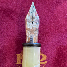 Montegrappa 1912 Resin Fountain Pen Terro Millennio Adveniente 1998 picture