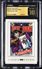2008 Rittenhouse Batman Archives #32 - Batman Issue #251 - CGC 10 Pristine picture