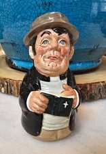 Royal Doulton Doultonville Rev. Cossock The Clergyman Character Mug D6702 1988 picture
