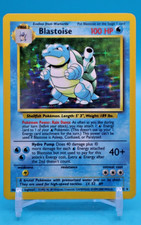 1999-2000 Blastoise 2/102 Holo Vintage Pokemon Card WOTC - MP picture