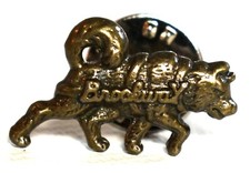 ORGINAL BROCKWAY TRUCKS HUSKY TIE TACK LAPEL PIN ~ EXCELLENT picture