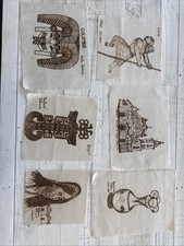 6 Colombia Folk Art Cloth Textile Drawings Pre-Columbian Motifs Bogotá Tolima picture
