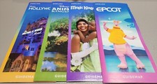 NEW 2023/2024 Walt Disney World Theme Park map/Maps - 4 Guides Brochures set picture