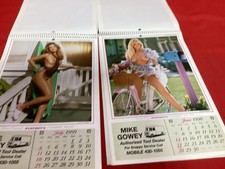 Matco 1998,  1999 Playboys Playmate Calender By Playboy Two calenders + Bonus picture