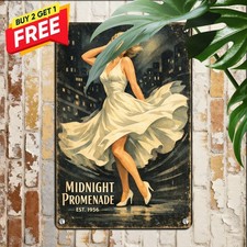 Waterproof Vintage Aesthetic Plaque Sign Metal Tin Wall Art Decor 8x12 picture