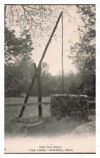Norwell Massachusetts 1900s Stone Well Farm Standard Postcard picture