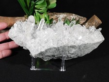 wOw Big Very Translucent AAA HIMALAYAN Quartz Crystal Cluster 1060gr picture