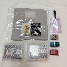 Aespa Trading Card and Fan Meeting Pin Badge Tote Bag Set picture