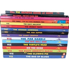 Vintage VIZ Graphic Adult Comic Book- LOT of 16 Most R' 1st Printing HC Funny 😁 picture