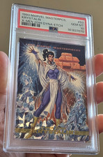 1993 MARVEL MASTERPIECES KRYSTALIN #S3 X-MEN 2099 DYNA-ETCH | PSA 10 GEM MINT picture