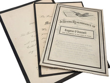 Carlisle Kentucky c1903/4 Irish-American Funeral Lot (3) Eugene & John O’Donnell picture