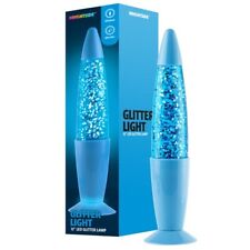 BRIGHTSIDE Glitter Light Lamp 13” LED Lamp - Blue and White Glitter - New in Box picture