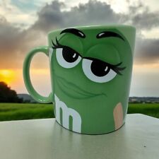 16 oz Mars M&M’s Candy Ms. Green Girl coffee mug cup Mars-VG picture