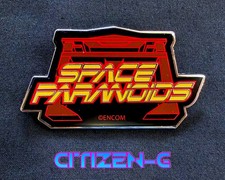 Disney Tron Legacy SPACE PARANOIDS Pin: ARG Campaign Prize 2010 Encom Recognizer picture