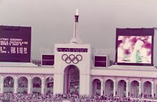 1984 OLYMPICS Color FOUND PHOTOGRAPH Snapshot  LOS ANGELS COLISEUM 311 LA 87 V picture