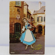 A5 Disney Parks WDW Character Card Collection Series Pin Belle Beauty Beast picture