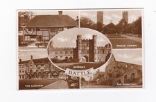 England Scotland Vintage Postcard Battle. Gateway, the Dormitory, the Cloisters picture